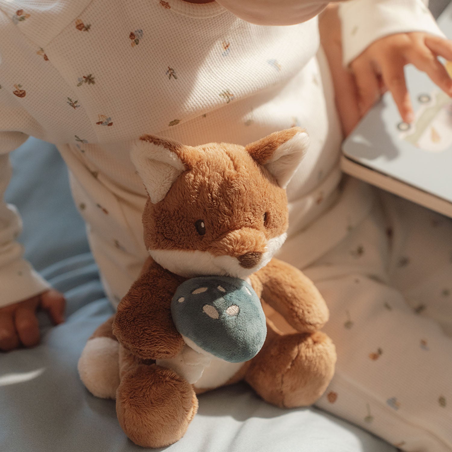 Cute forest animal stuffed toy for toddler.