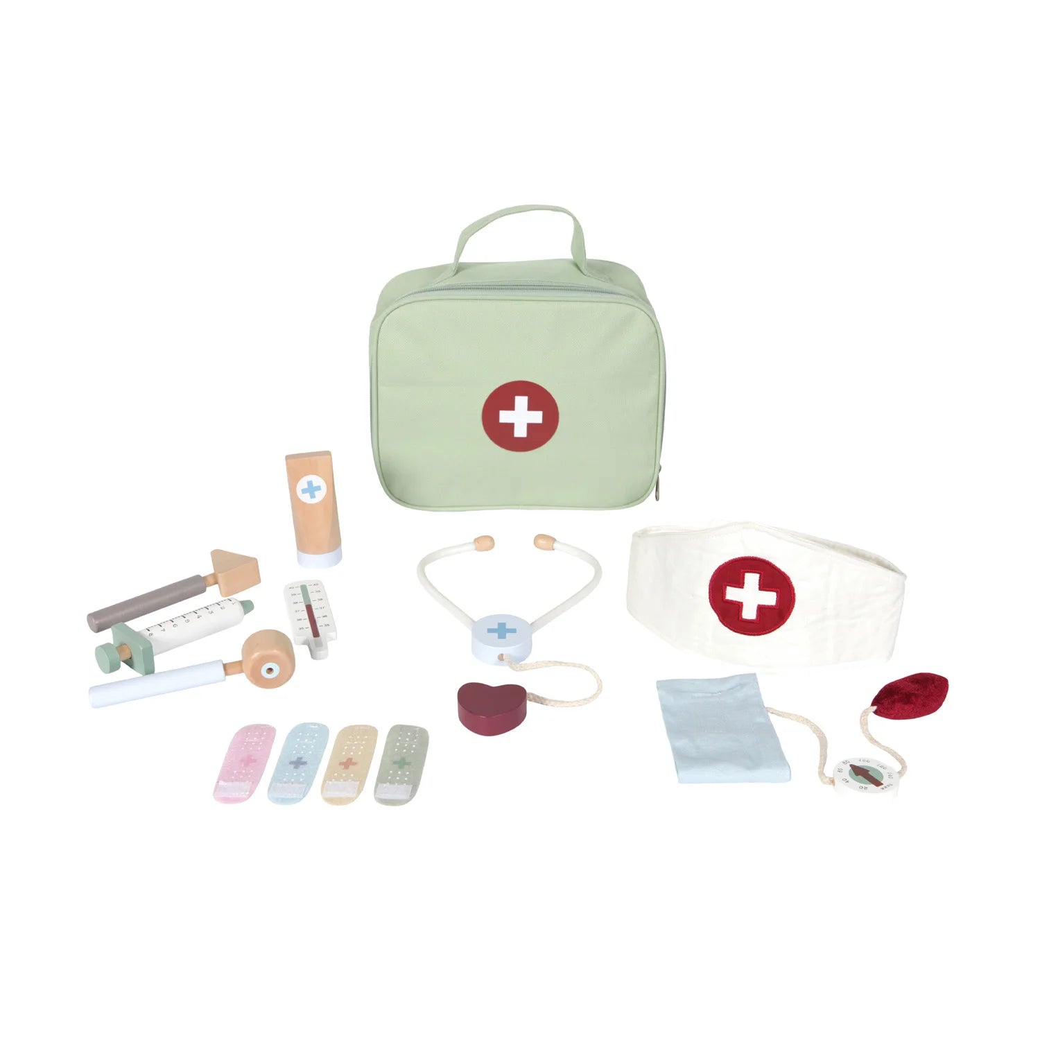 Little Dutch Doctor's Bag - Wooden Doctor Playset