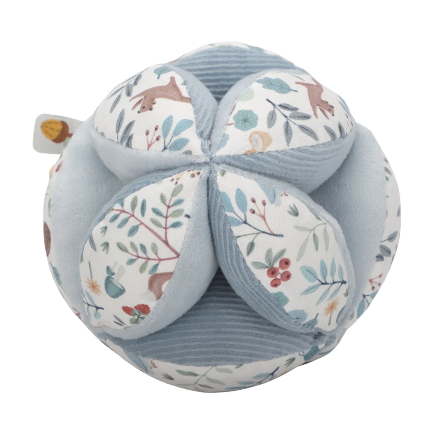 Little Dutch Gripping Ball Forest Friends - Blue