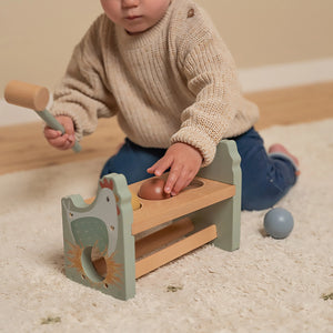 Hand-eye coordination toy for young children.
