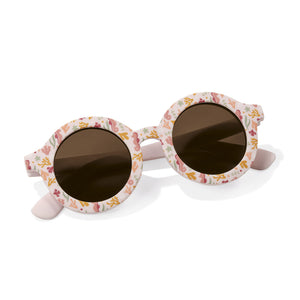 Little dutch sunglasses in a white background.