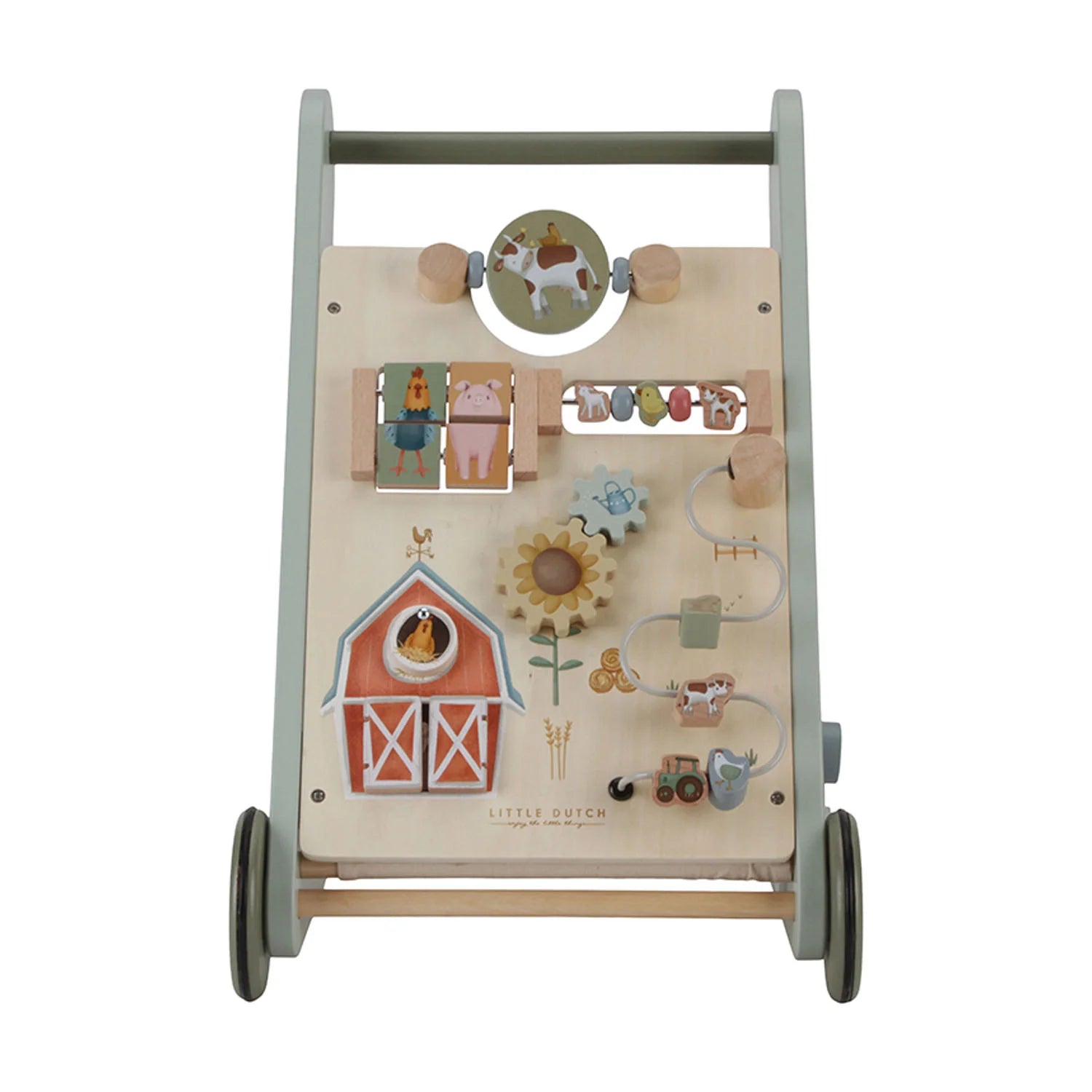 Little Dutch Multi-Activity Baby Walker - Little Farm