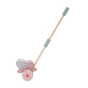 Little Dutch Fairy Garden push-along rattle toy for toddlers.