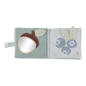 Forest Friends baby book with mirror.