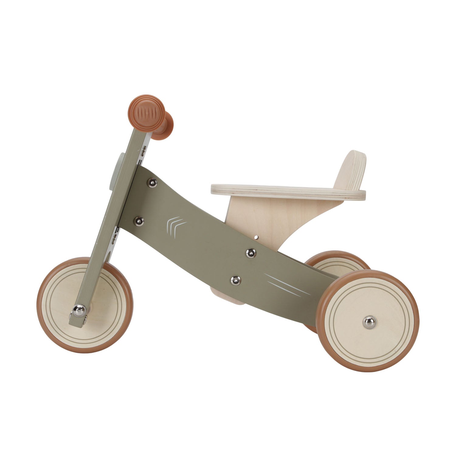 Lightweight tricycle designed for toddlers’ first rides.