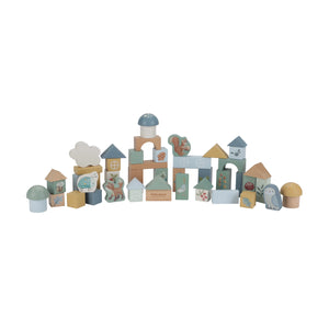 Little Dutch Wooden Building Blocks - Forest Friends