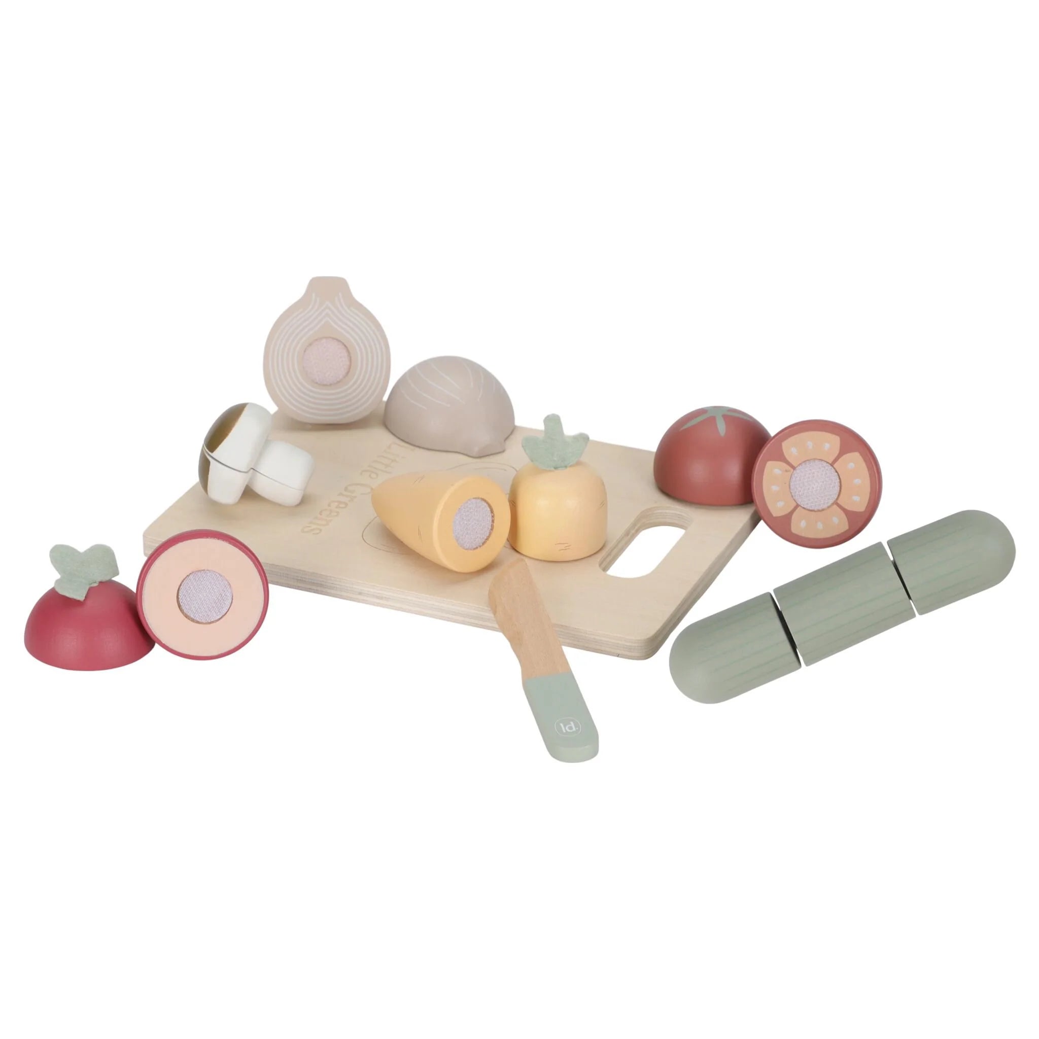 Little Dutch Wooden Cutting Vegetables Set
