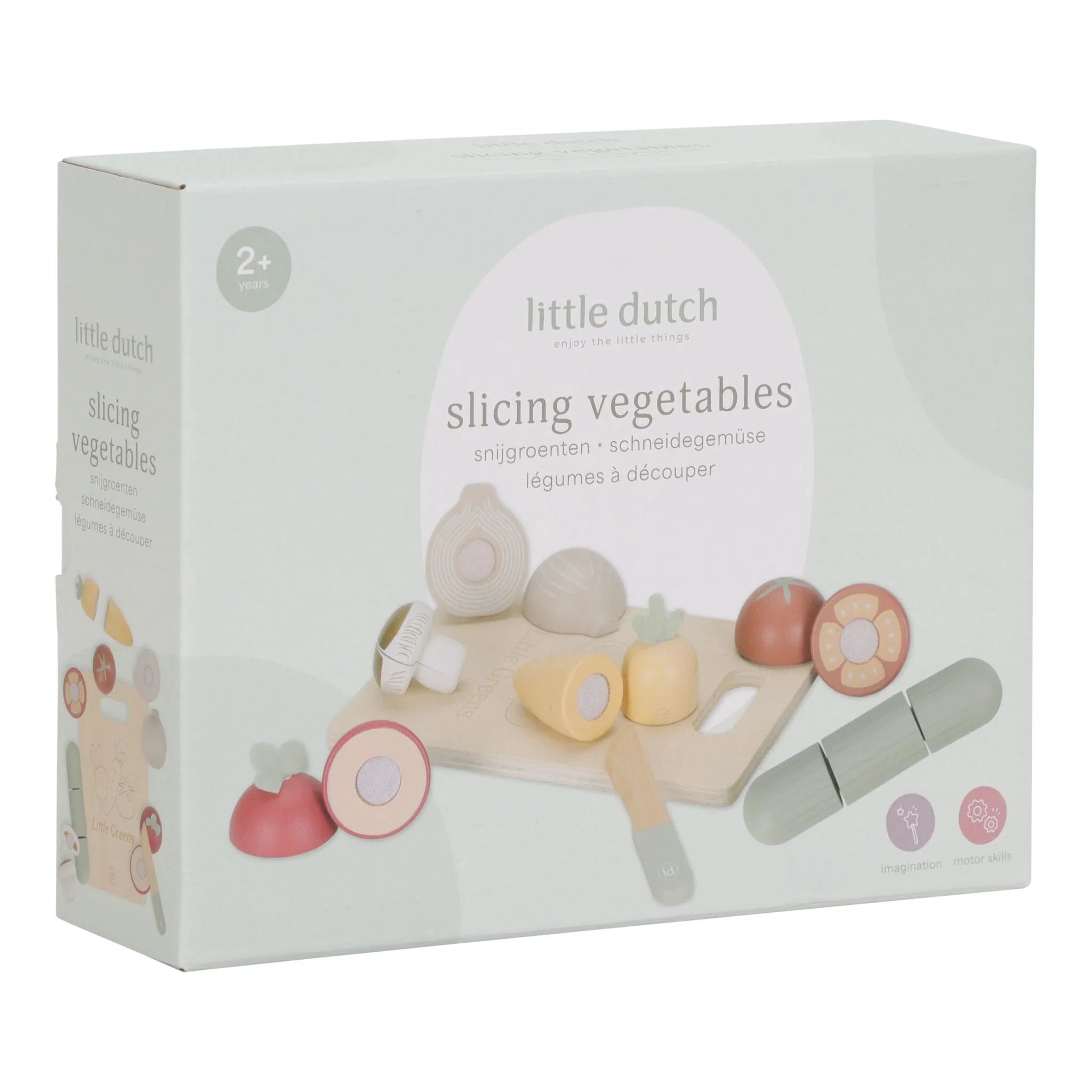 Little Dutch Wooden Cutting Vegetables Set