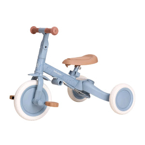 Little Dutch tricycle set up for independent pedalling