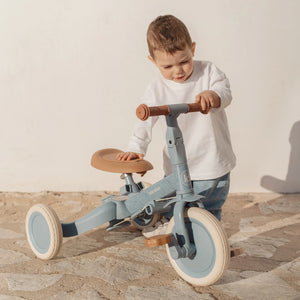 Little Dutch tricycle ready for independent pedalling