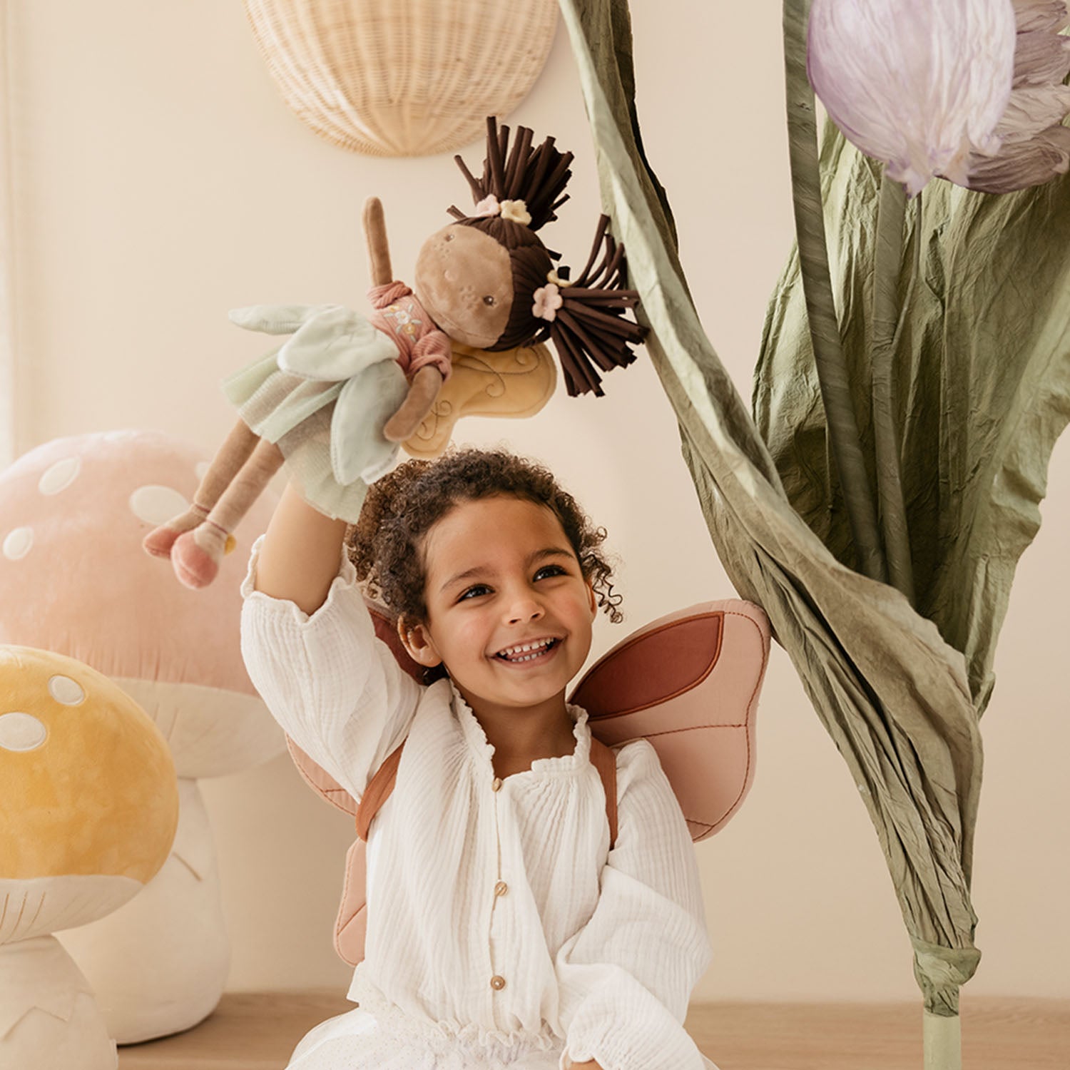 Little Dutch Fairy Evi plush doll for imaginative play and cuddles