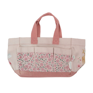 Durable canvas bag for holding kids’ garden tools