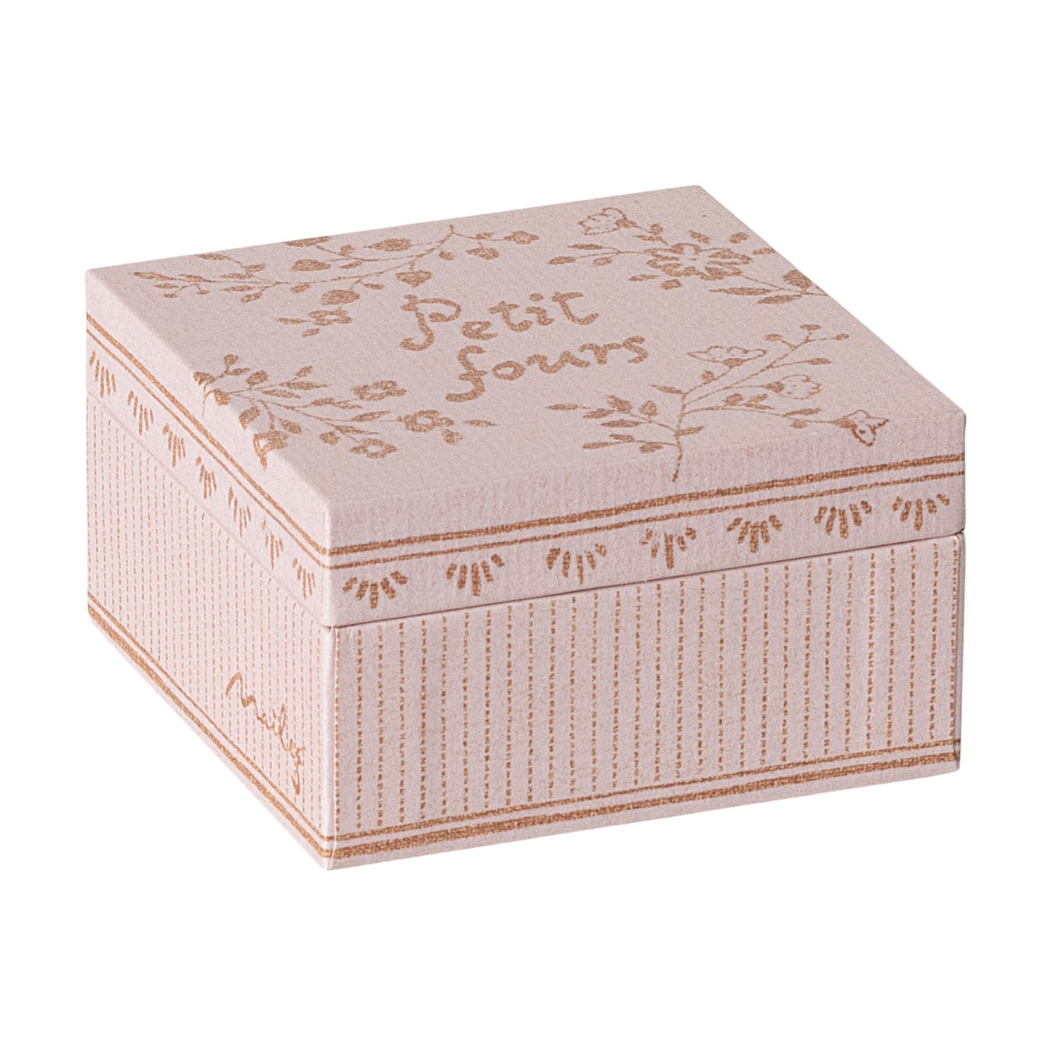 Miniature cakestand set for creative pretend play.