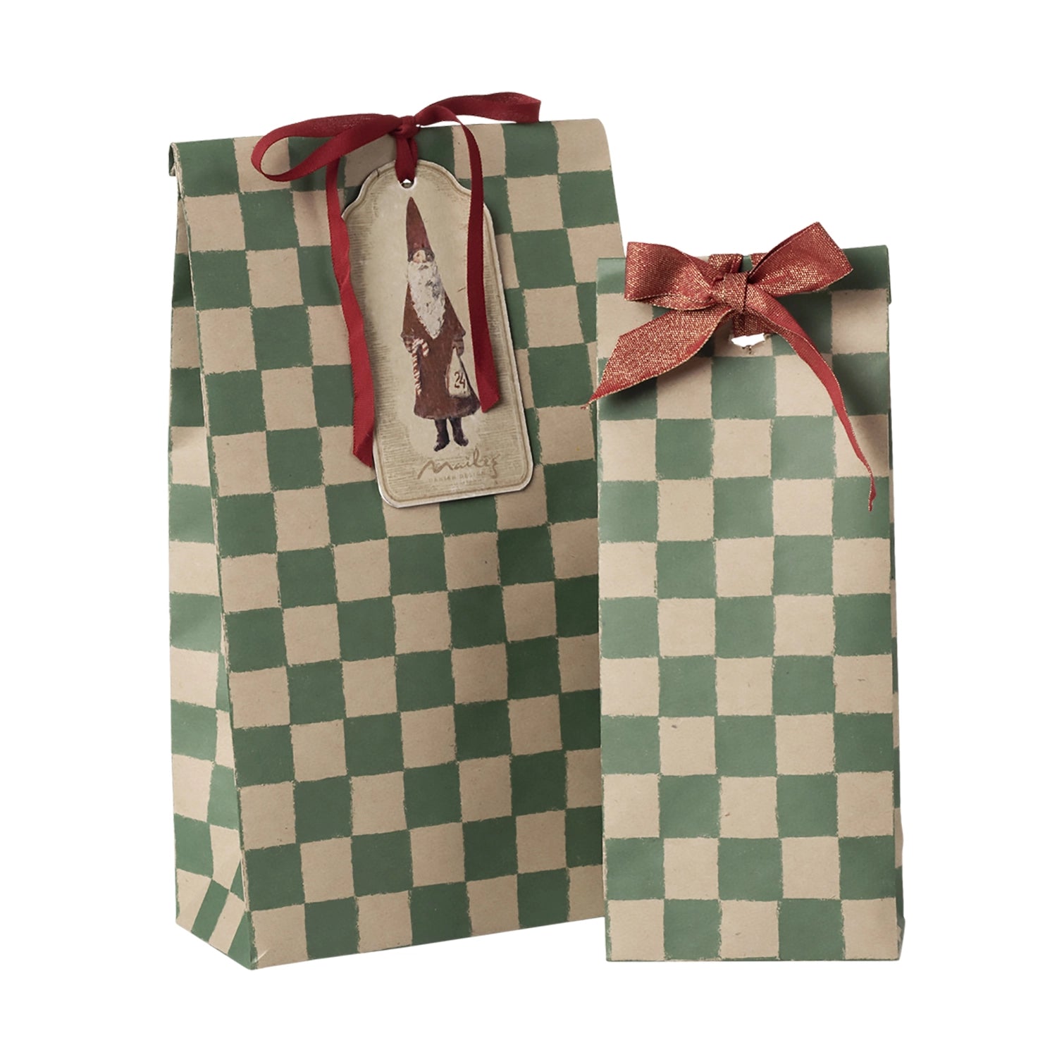 Easy-to-use gift bag with ribbon decoration ideas.
