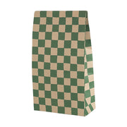 Maileg medium gift bag green checker.