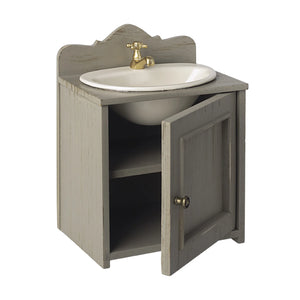 Maileg Miniature Bathroom Sink - Vintage Dollhouse Furniture.