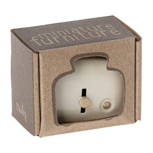 Miniature Toaster packaging with slices of bread for imaginative play