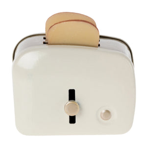 Maileg Miniature Toaster with Bread - Off White