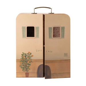Maileg SuitCasa portable mouse house with a vintage design.