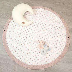 Lifestyle image of MiniDream 2 in 1 playmat and toy storage bag