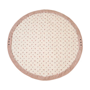 MiniDream 2 in 1 Playmat and Toy Storage Bag - Baby Pink