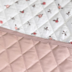 Showing the fabric and design of the mat for infant.