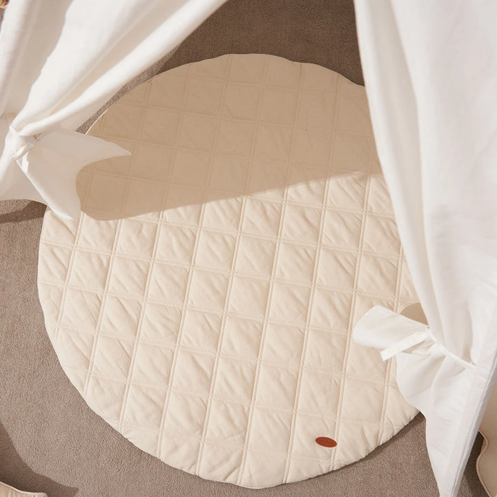 Organic Cotton Baby Play Mat is a soft, safe, and environmentally friendly