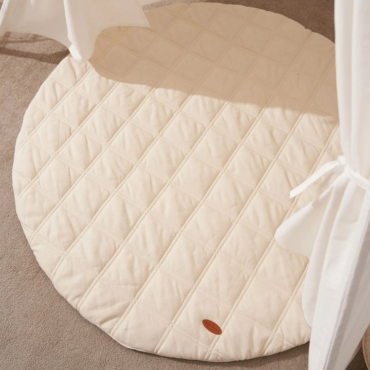  hypoallergenic organic cotton baby play mat complements any home decor