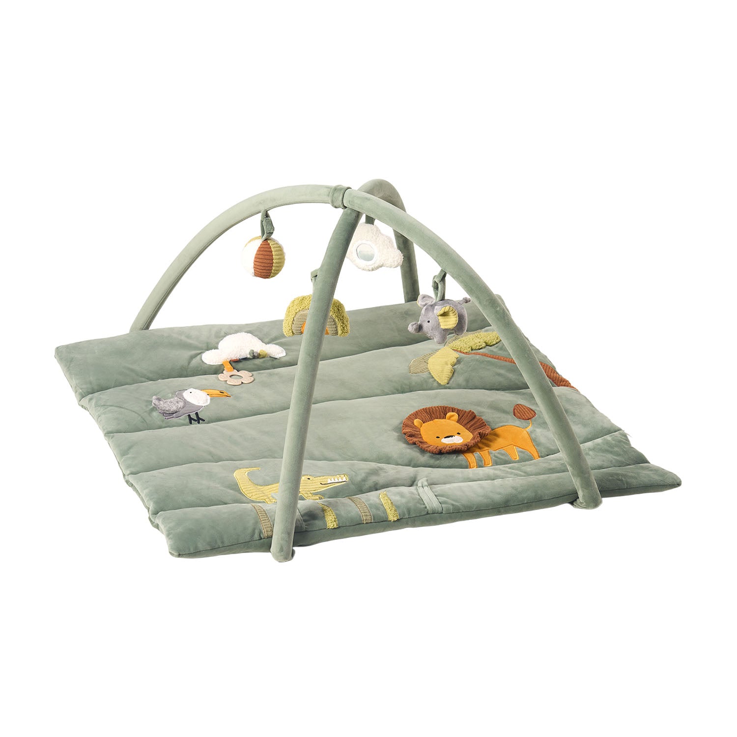 Minidream jungle baby activity gym and playpen mat - jungle