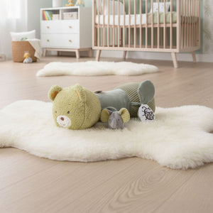 MiniDream tummy time roller in a nursery