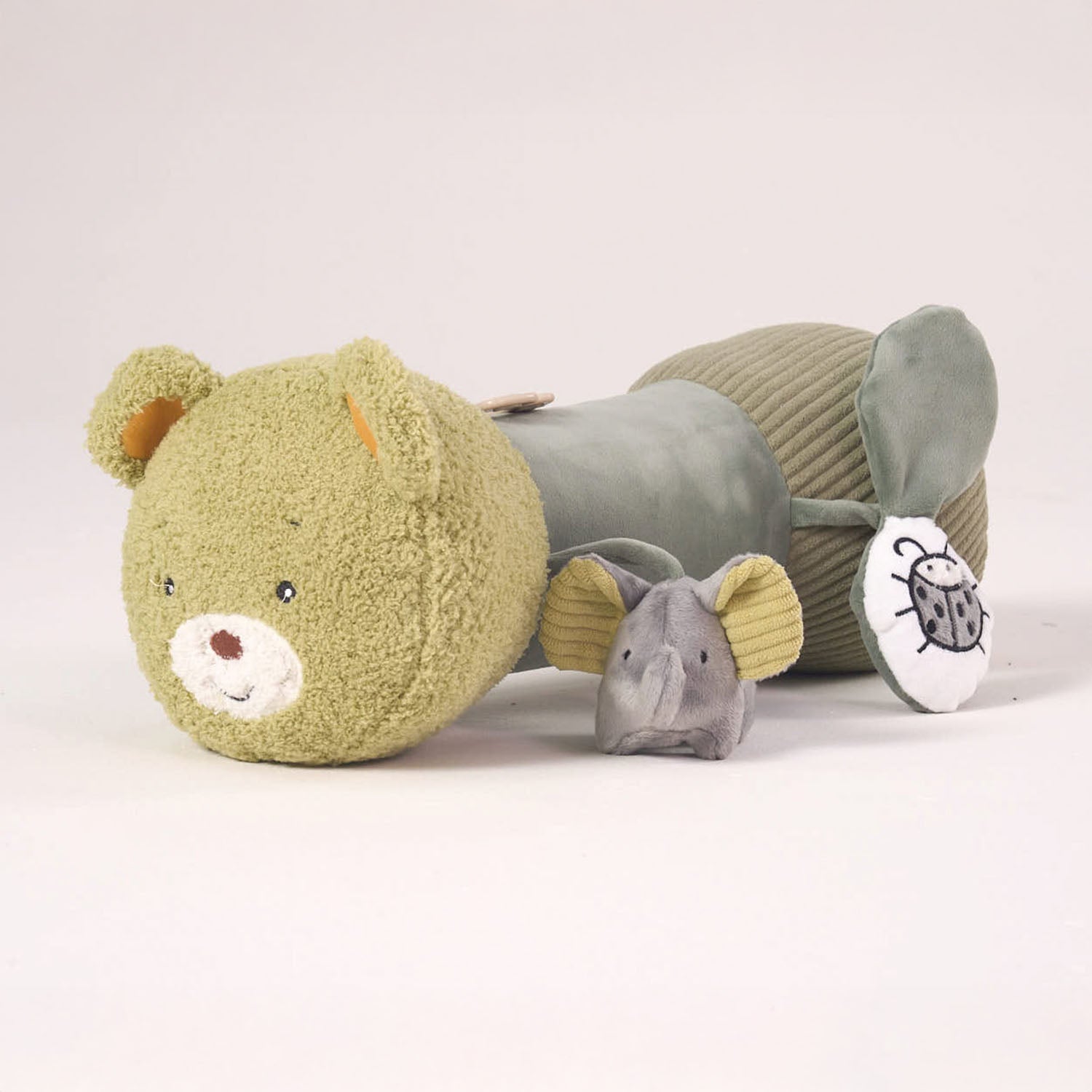 MiniDream Tummy Time Roller - Jungle Green