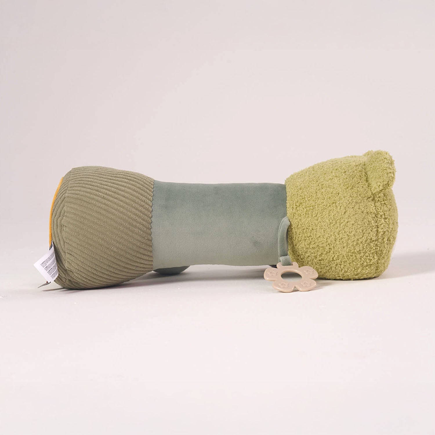 Baby teether in the MiniDream tummy time roller.