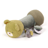 MiniDream tummy time roller in jungle theme.
