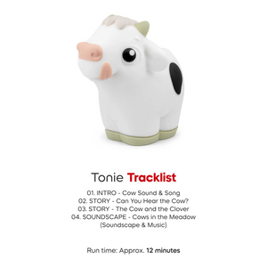 Tracklist of tonie cow.