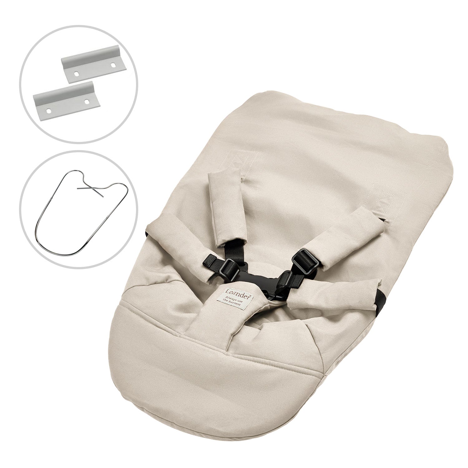 Louie Highchair newborn seat support for infants.
