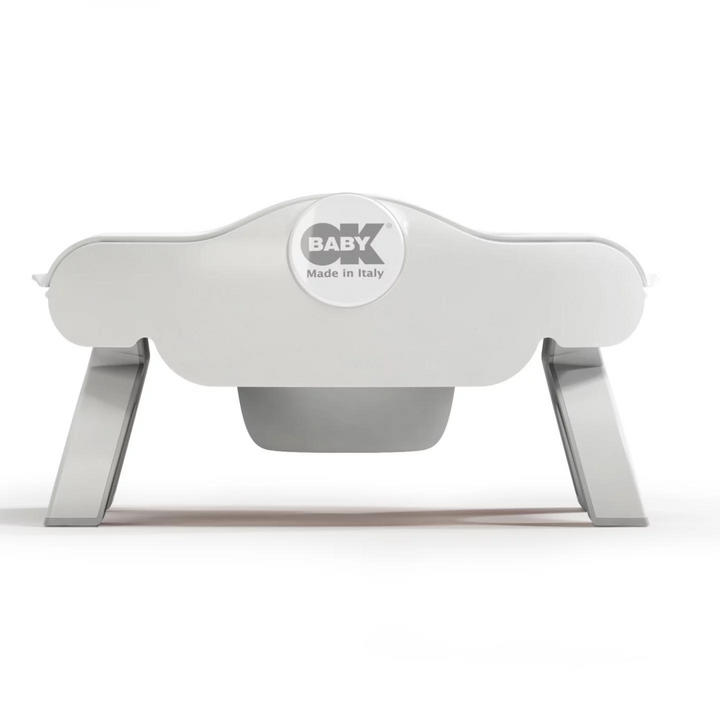 White Portable Potty Trainer for Potty Training by OKbaby