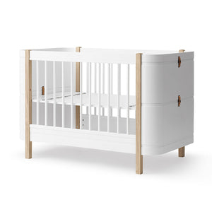 Convertible Mini+ cot bed designed for growing children
