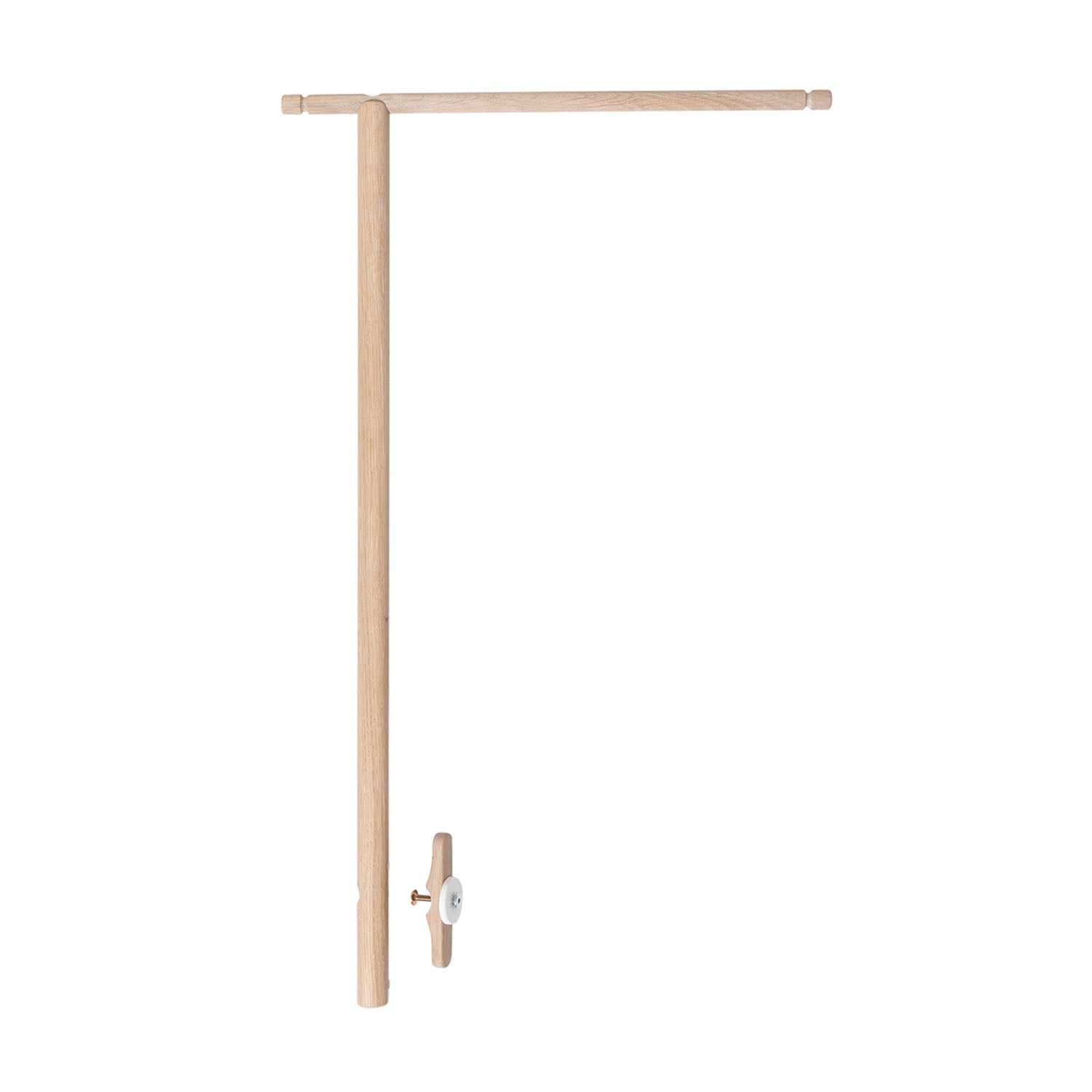 Solid oak canopy and mobile holder for Oliver Furniture Wood Co-Sleeper