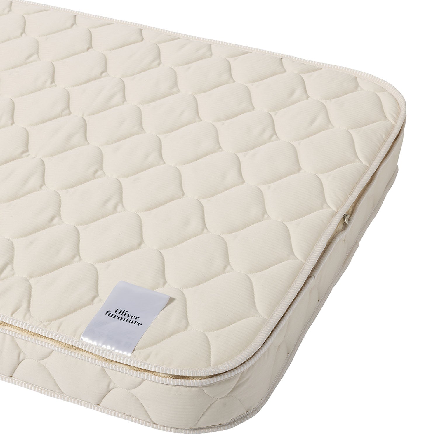 Open-pore cold foam mattress core for air circulation