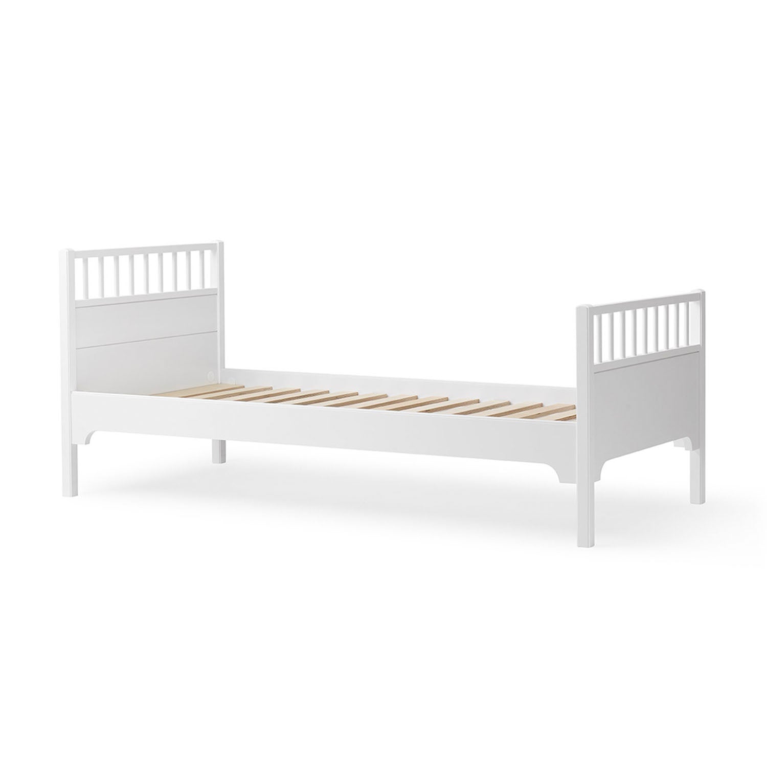 Durable wooden bed frame designed for long-lasting use