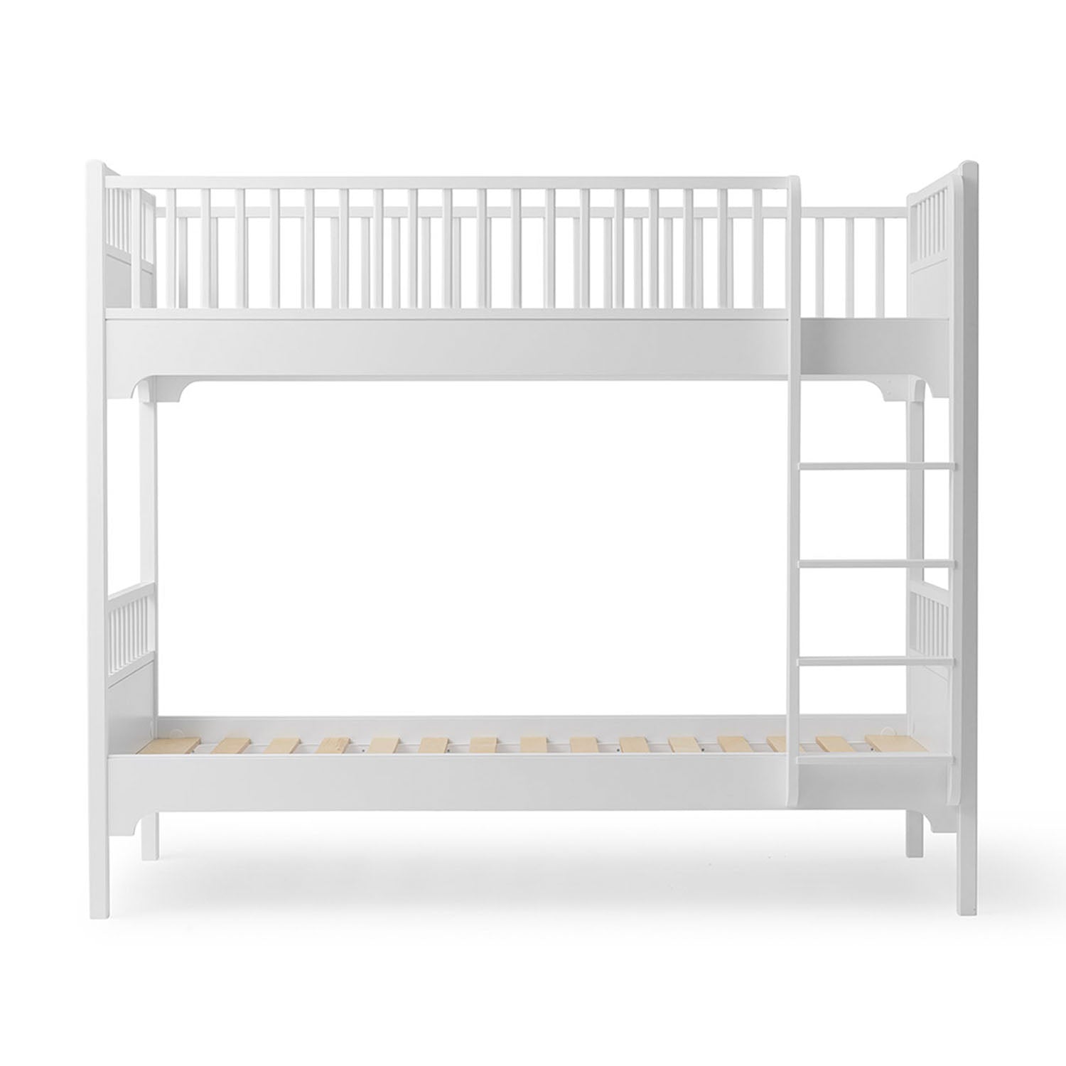 Open space underneath suitable for storage or trundle bed