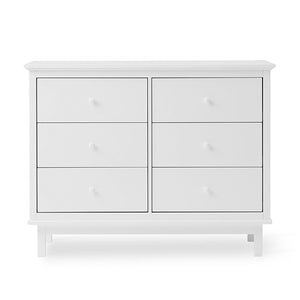 Soft-close drawer mechanism for quiet and gentle closing.