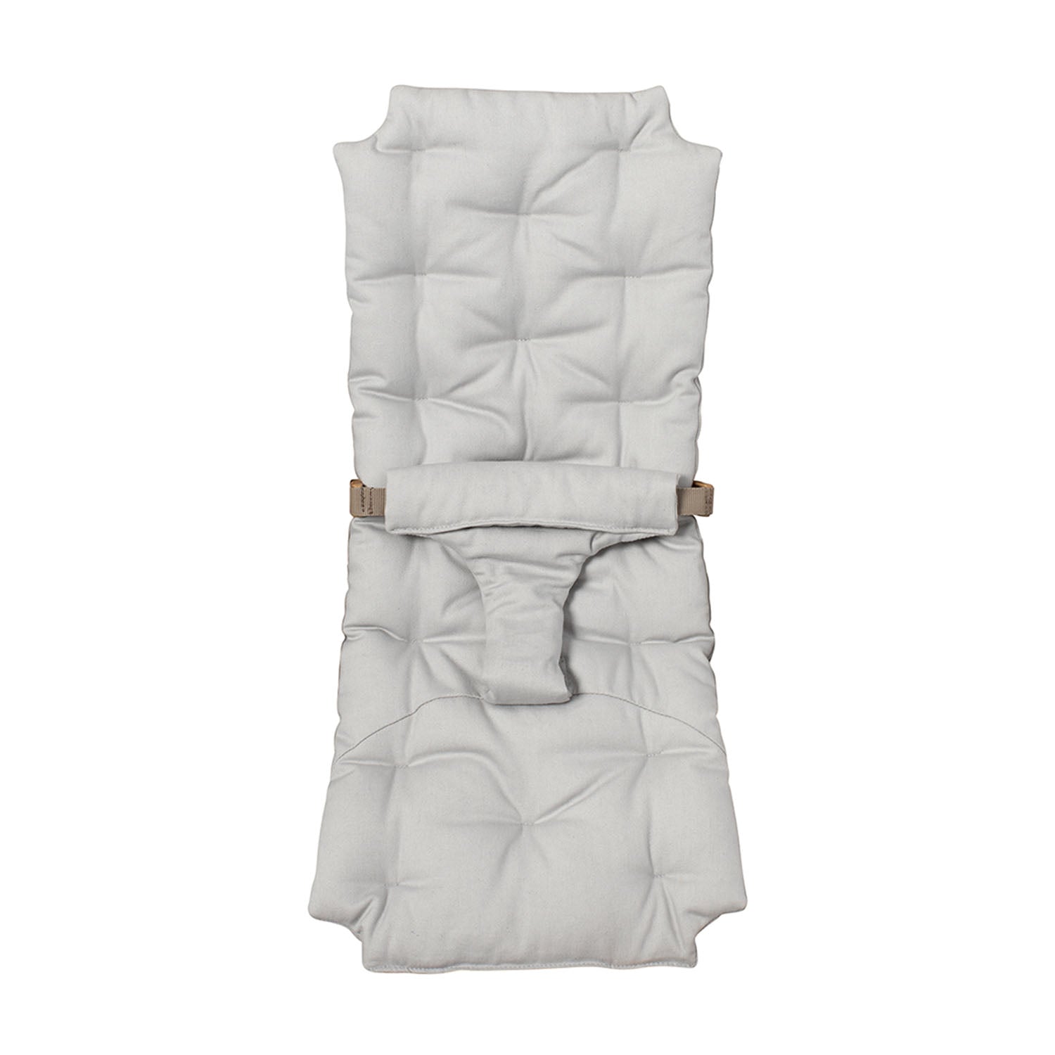 Cushion of the oliver furniture wood baby and toddler rocker in oak grey colour.