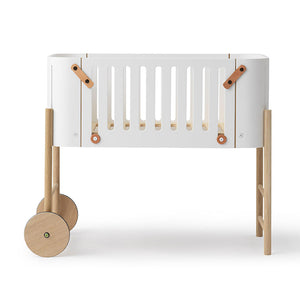 Hidden screws and smooth joinery detail shot in co sleeper