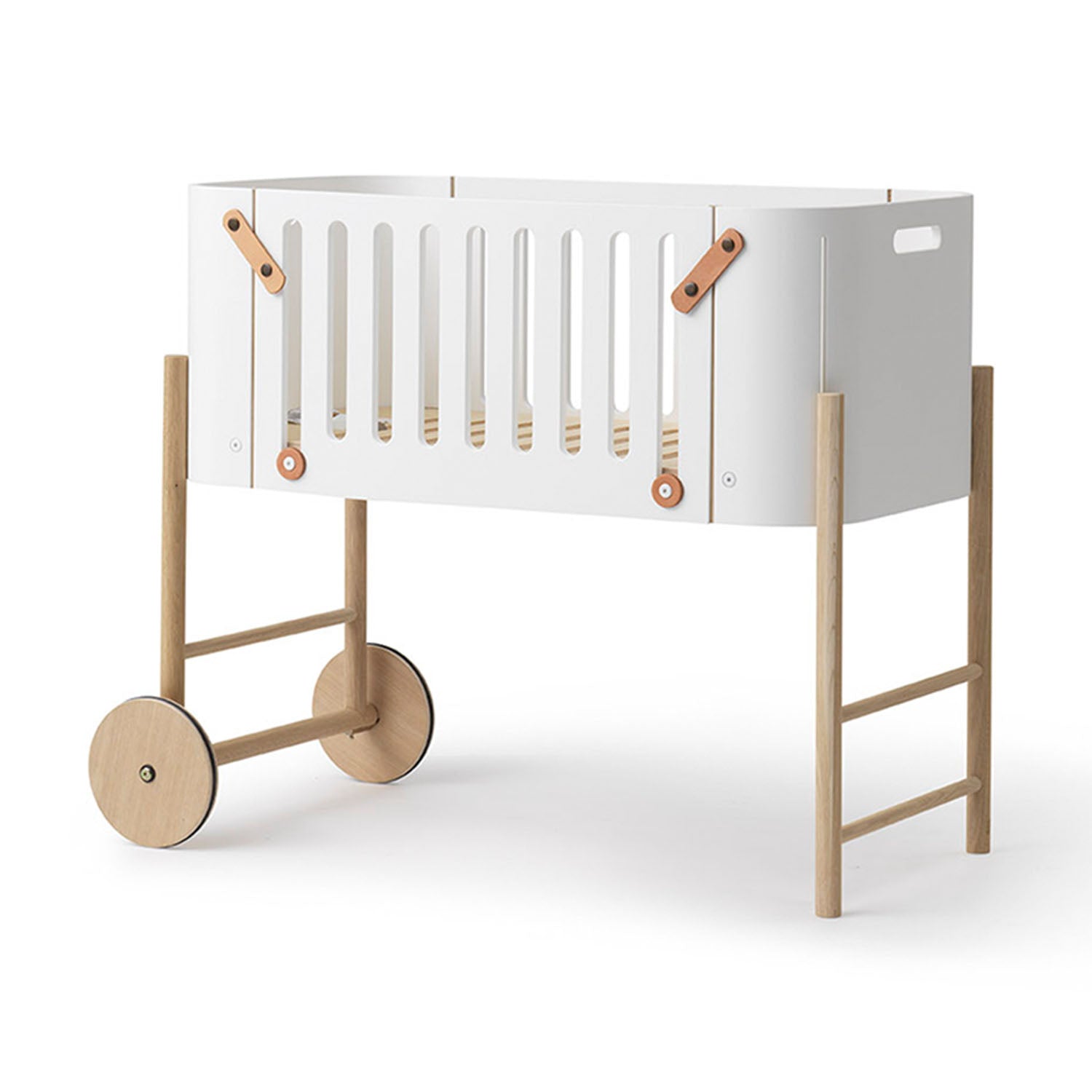 Airflow base slats designed for mattress ventilation shown from below