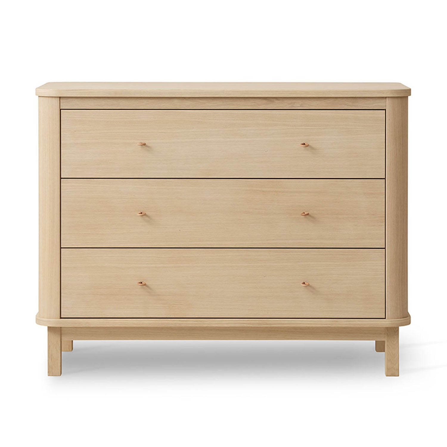 Minimal wooden furniture piece designed for bedroom organization