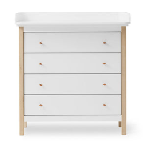 Soft-close drawers slightly open showing smooth interior finish