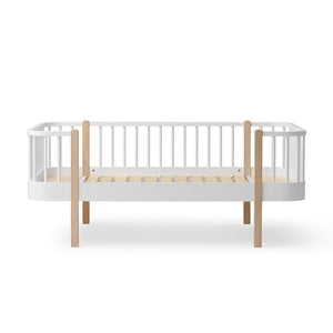 Easy to style and personalize with bedding and accessories.