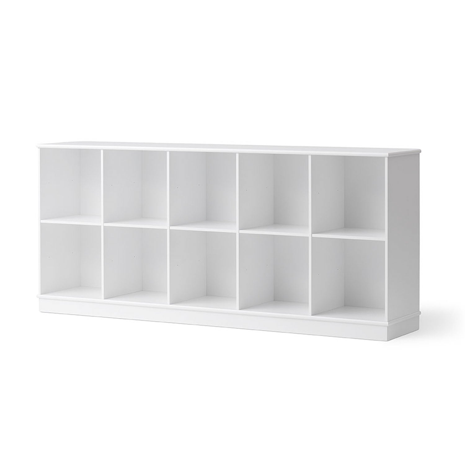 Oliver furniture storage unit with optional boxes for tidy organisation