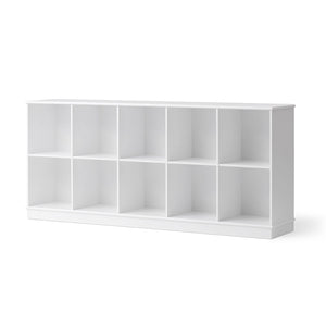 Oliver furniture storage unit with optional boxes for tidy organisation